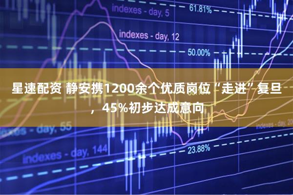 星速配资 静安携1200余个优质岗位“走进”复旦，45%初步达成意向