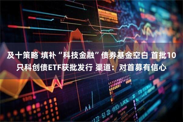 及十策略 填补“科技金融”债券基金空白 首批10只科创债ETF获批发行 渠道：对首募有信心